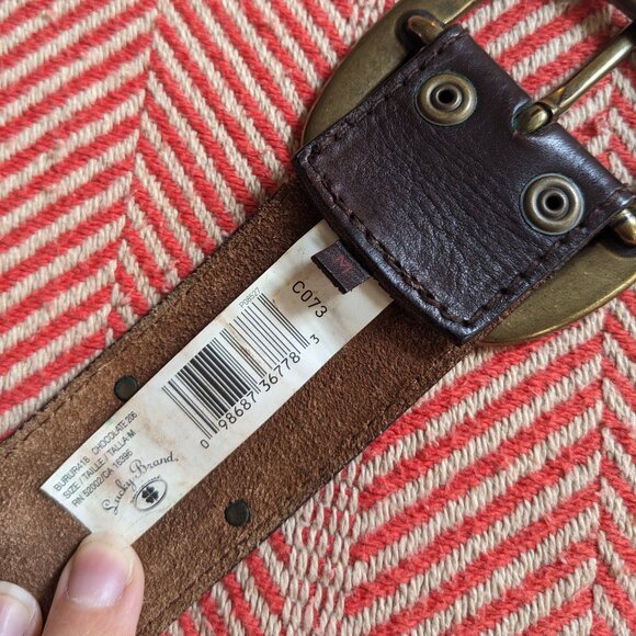 Lucky Brand Embroidered Belt Size Medium - Picture 5 of 5